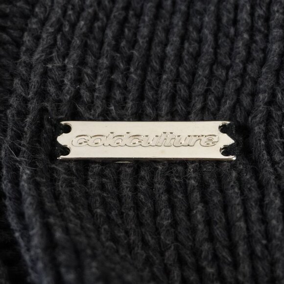 ColdCulture Patterned Knit Boxy Fit Sweater in Black - Size Small - NWT - Picture 3 of 8